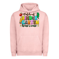 Pigment Salmon watch kindergarten home is come Urban Hoodie - NancyCooperArtShop