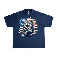 Navy cat1 Urban Heavy Tee - Unal Design