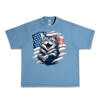 Pebble Blue cat1 Urban Heavy Tee - Unal Design