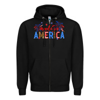 Black Made in America Zipper Hoodie - Neo Western