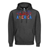 Charcoal Heather Made in America Zipper Hoodie - Neo Western