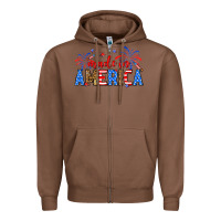 Chestnut Made in America Zipper Hoodie - Neo Western