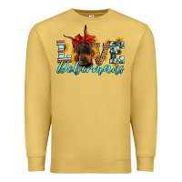 Antique Gold love dobermans Premium Sweatshirt - Artiststas
