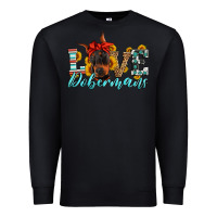 Black love dobermans Premium Sweatshirt - Artiststas
