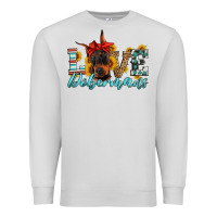 Dove Grey love dobermans Premium Sweatshirt - Artiststas