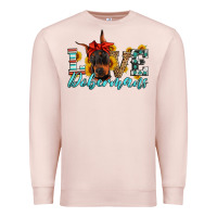 Pale Pink love dobermans Premium Sweatshirt - Artiststas
