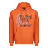 Carrot your wings were ready but my heart was not Premium Hoodie - MaliasSmallBusiness