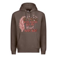 Coffee your wings were ready but my heart was not Premium Hoodie - MaliasSmallBusiness