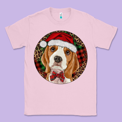 Beagle Christmas Ornament Classic Tee Designed By Ranaportraitstore