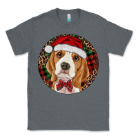 Charcoal Heather beagle christmas ornament Classic Tee - RanaPortraitStore