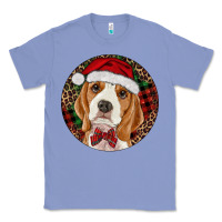 Colony Blue beagle christmas ornament Classic Tee - RanaPortraitStore