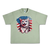 Oil Green cat2 Urban Heavy Tee - Unal Design