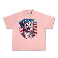 Salmon cat2 Urban Heavy Tee - Unal Design