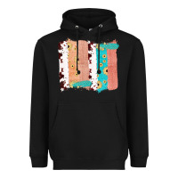 Black Western Cowhide Sunflower Jute Glitter Farm Life Brush Stroke Heavyweight Hoodie - Bettercallsaul