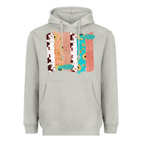 Moon Dust Western Cowhide Sunflower Jute Glitter Farm Life Brush Stroke Heavyweight Hoodie - Bettercallsaul