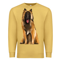 Antique Gold belgian shepherd tervuren Premium Sweatshirt - Artiststas