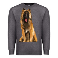 Charcoal Heather belgian shepherd tervuren Premium Sweatshirt - Artiststas