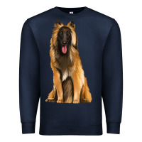 Navy belgian shepherd tervuren Premium Sweatshirt - Artiststas