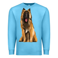 Ocean Blue belgian shepherd tervuren Premium Sweatshirt - Artiststas