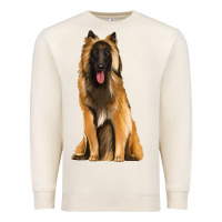 Sandshell belgian shepherd tervuren Premium Sweatshirt - Artiststas
