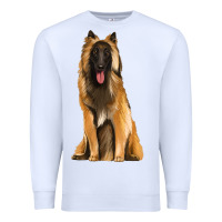 White belgian shepherd tervuren Premium Sweatshirt - Artiststas