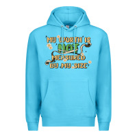 Ocean Blue my worth is not defined by my size Premium Hoodie - MaliasSmallBusiness
