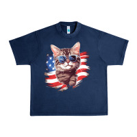 Navy cat2 Urban Heavy Tee - Unal Design