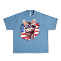 Pebble Blue cat2 Urban Heavy Tee - Unal Design