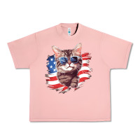 Salmon cat2 Urban Heavy Tee - Unal Design