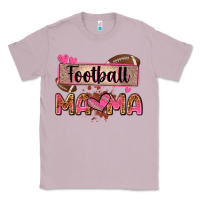 Lilac football mama with leopard Classic Tee - Zillion Design Studio
