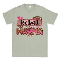 Matcha football mama with leopard Classic Tee - Zillion Design Studio