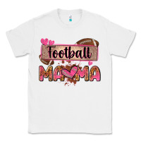 White football mama with leopard Classic Tee - Zillion Design Studio