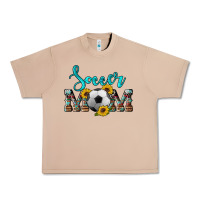Burro western leopard cowhide sunflowers  glitter mom soccer Urban Heavy Tee - Artiststas