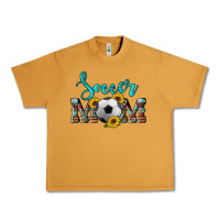 Peanut Butter western leopard cowhide sunflowers  glitter mom soccer Urban Heavy Tee - Artiststas