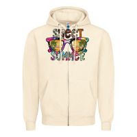 Sandshell sweet summer Zipper Hoodie - SublimationCraftShop