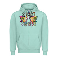 Seafoam sweet summer Zipper Hoodie - SublimationCraftShop