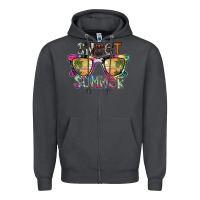 Smoke sweet summer Zipper Hoodie - SublimationCraftShop