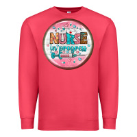 Cardinal nurse round earrings 2 Premium Sweatshirt - BundleAndBundleShop