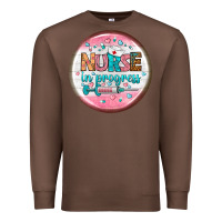 Chestnut nurse round earrings 2 Premium Sweatshirt - BundleAndBundleShop