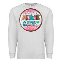 Dove Grey nurse round earrings 2 Premium Sweatshirt - BundleAndBundleShop