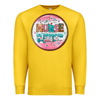 Lemon nurse round earrings 2 Premium Sweatshirt - BundleAndBundleShop