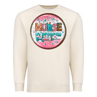 Sandshell nurse round earrings 2 Premium Sweatshirt - BundleAndBundleShop