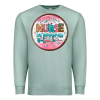 Seafoam nurse round earrings 2 Premium Sweatshirt - BundleAndBundleShop
