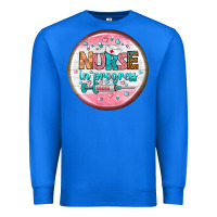 True Royal nurse round earrings 2 Premium Sweatshirt - BundleAndBundleShop