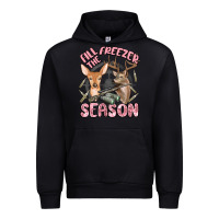 Black fill the freezer season Urban Hoodie - MaliasSmallBusiness