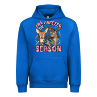 Cobalt fill the freezer season Urban Hoodie - MaliasSmallBusiness