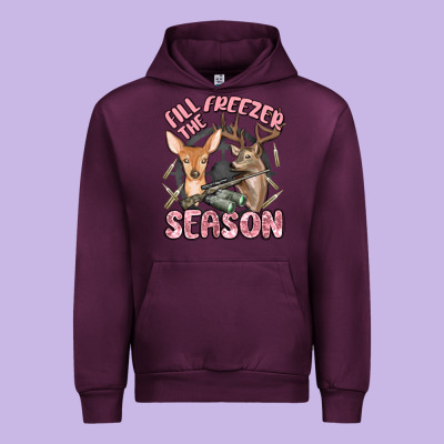 Fill The Freezer Season Urban Hoodie Designed By Maliassmallbusiness