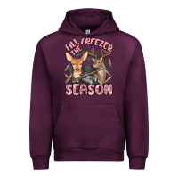 Mauve Wine fill the freezer season Urban Hoodie - MaliasSmallBusiness