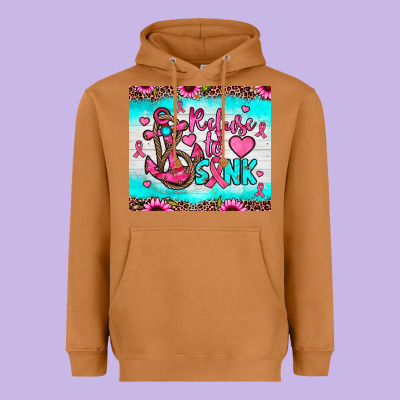 Refuse To Sink Heavyweight Hoodie Designed By Jahusdesignshop