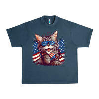 Midnight Navy cat4 Urban Heavy Tee - Unal Design